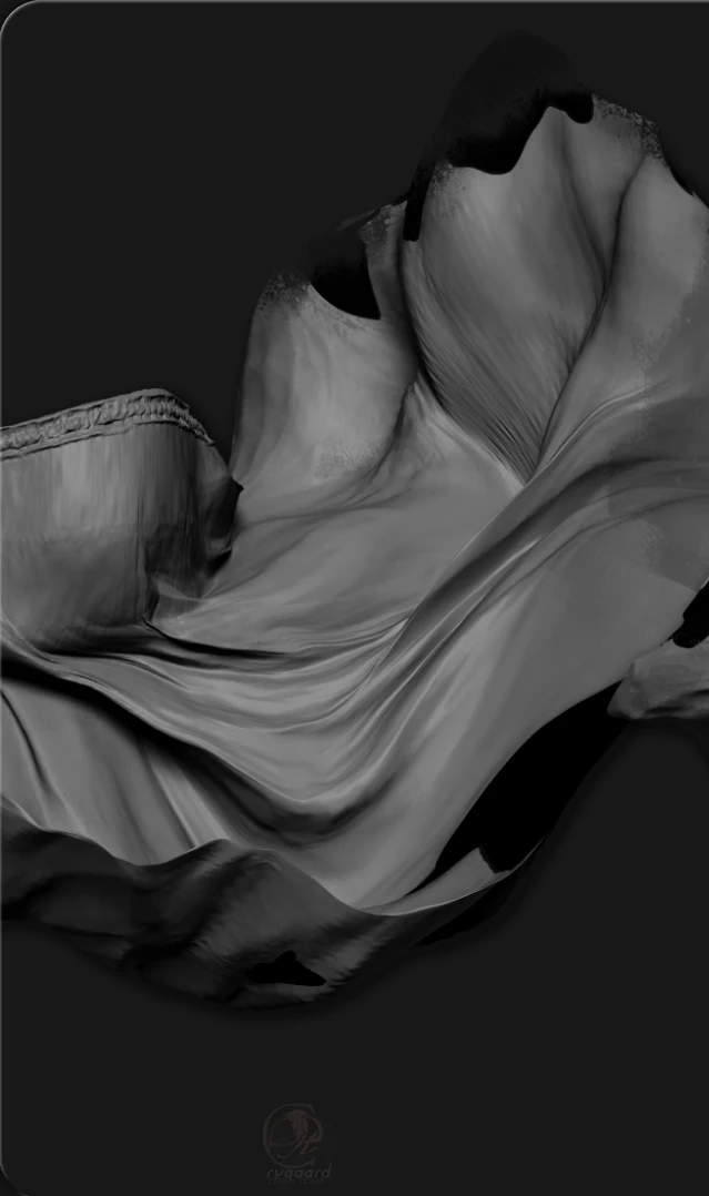 rygaard dynamic cloth brush pack - moviment cloth 3/4 sculpt - 3DCoat