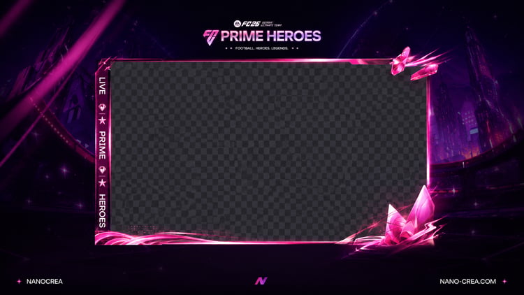 FC26 PRIME HEROES — Camera Overlay