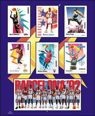 1991-92 Skybox Basketball Cards Binder Inserts