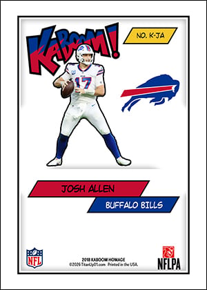 2018 KaBoom! Multi-Sports Homage Photoshop PSD Templates