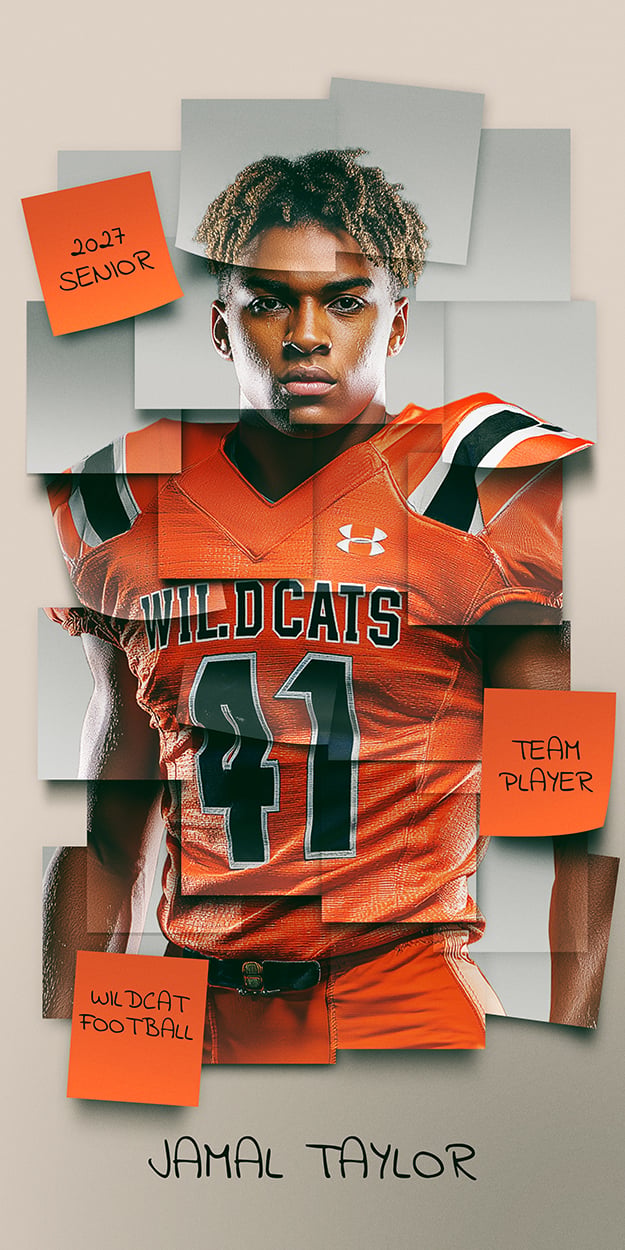 Posted, Post It, Design, Template, Photoshop, Graphics, Media Day, Game Day, Photo Day, Banners, Teams, Schools, Sports