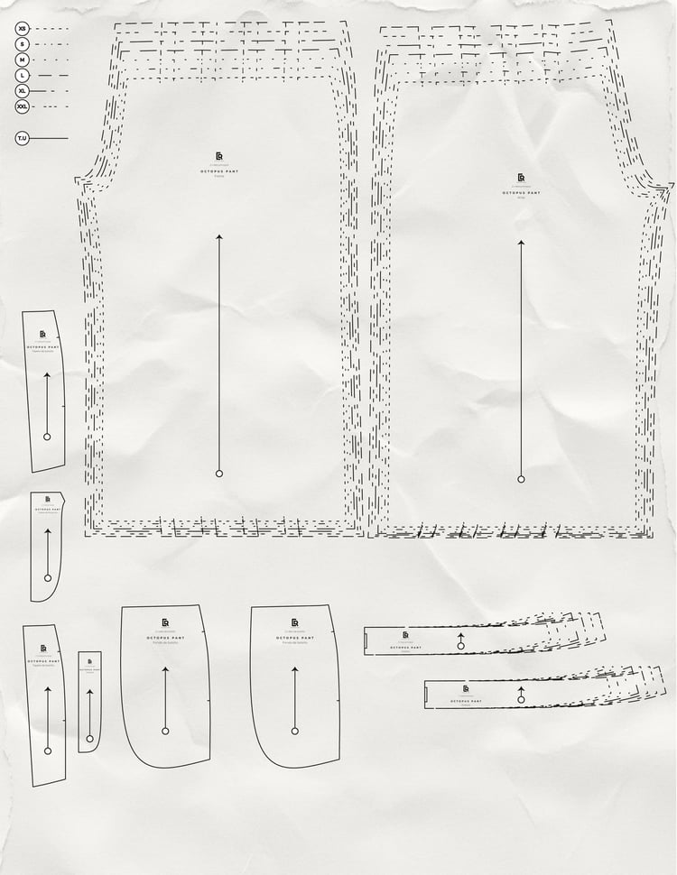 portafolio, diseñador, moda, patronista, digital, eduardo, real, ficha, técnica, dibujo, técnico, escalado, pantalones, suéter