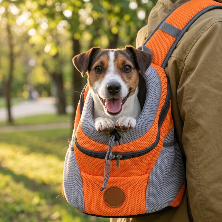 Pet Shoulder Bag all colors Black Green Orange Blue Rose Red for cats and small dogs portable backpack on white background