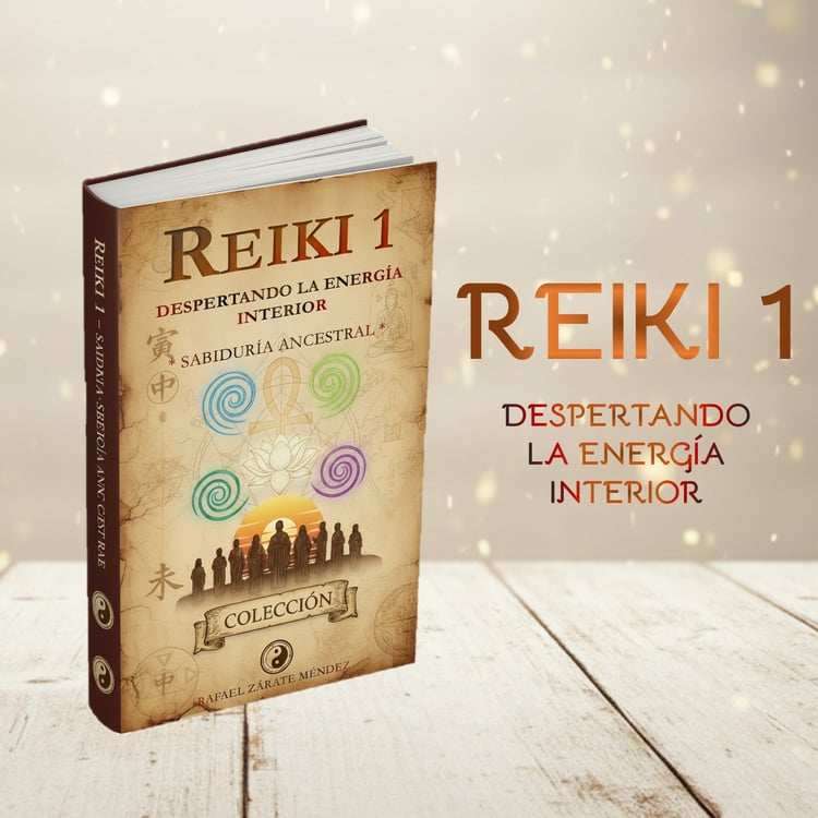 Portada del libro digital Reiki 1 - Despertando la energía interior de Rafael Zárate Méndez