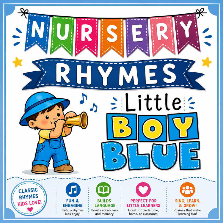 Nursery Rhyme Activities: Little Boy Blue | Distance Learning Litera