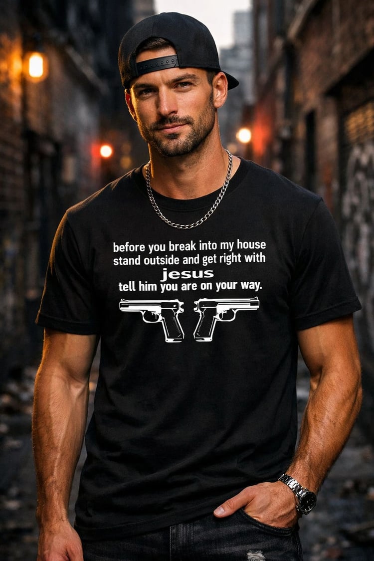 Get Right with Jesus Unisex Tee | Bold Faith Shirt