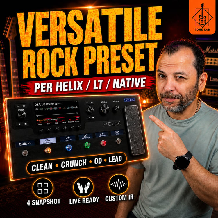 PRESET PER LINE6 HELIX FLOOR/Native