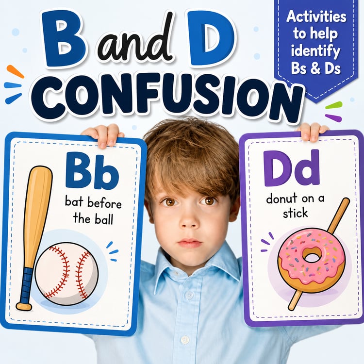 B & D Confusion Activities | Letter Recognition & Reading Practice