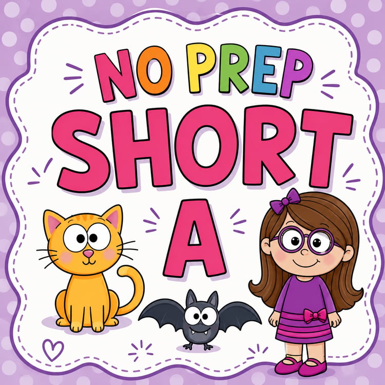 Short A Worksheets & Activities | No-Prep Phonics and Short Vowel Practice