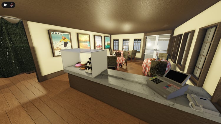 Roblox Italian bakery modular asset