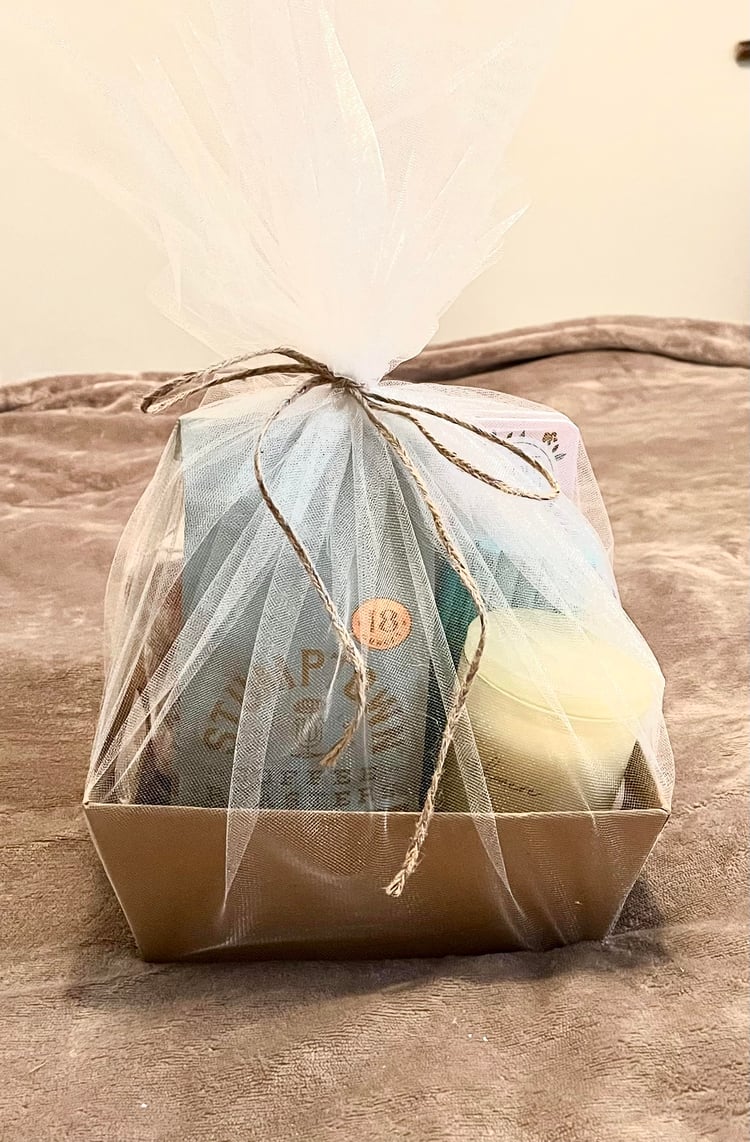Morning Routine Gift Basket Kit