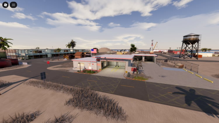 Roblox desert town map