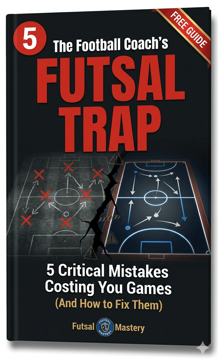 The Soccer Coach’s Futsal Trap free ebook cover.