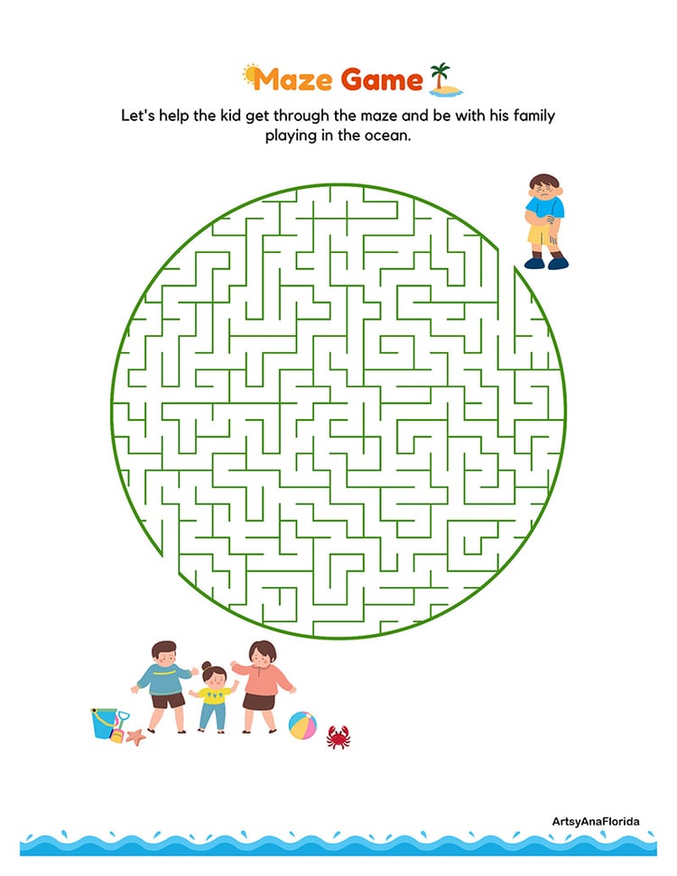 Maze Game for kids