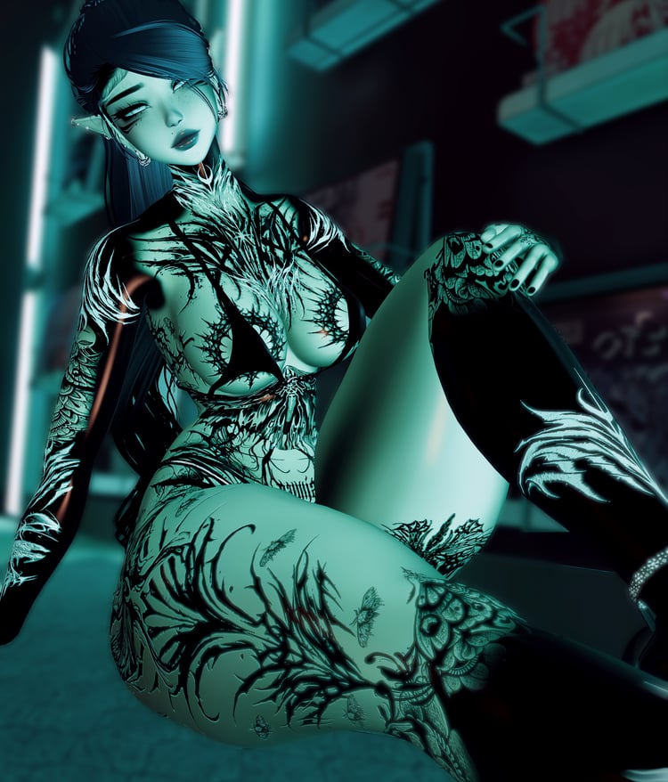 chaotic rose