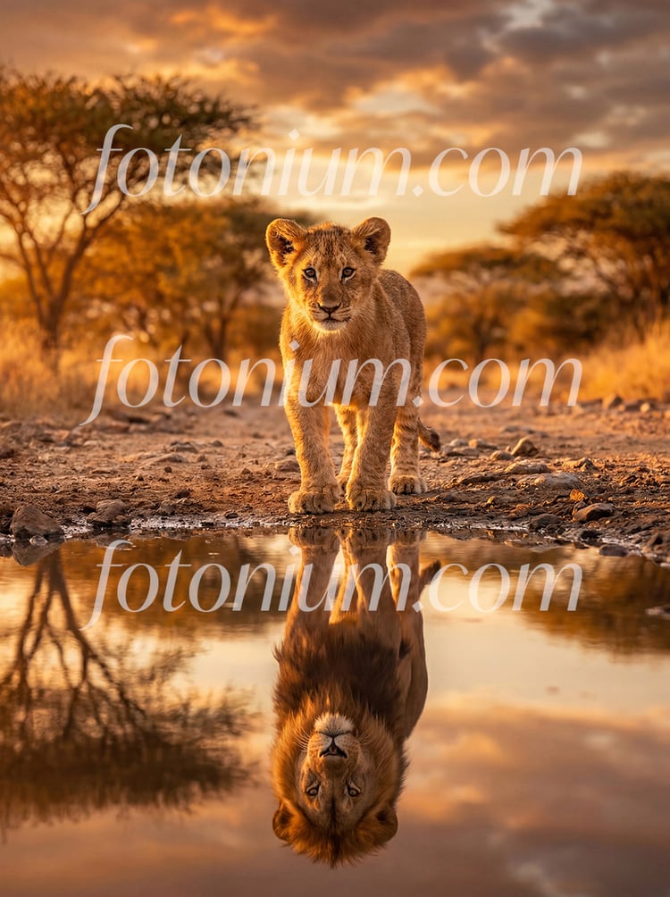 See Your Potential Concept Image for growth, courage, ambition, self-belief, and hidden potential