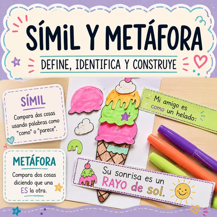 Símil y Metáfora | Lenguaje Figurado en Español