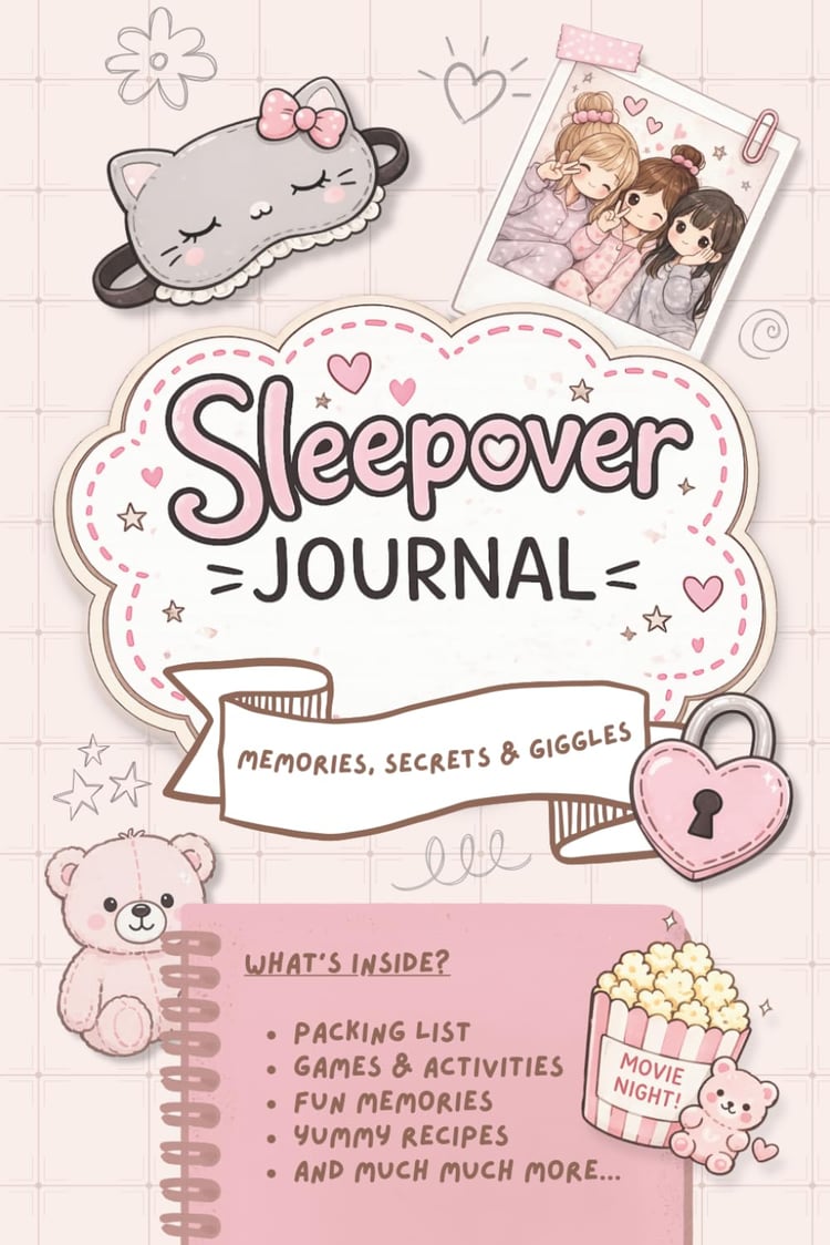 Sleepover Journal Cover