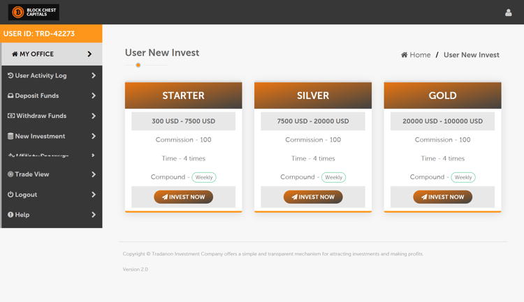 Cryptocurrency Broker Investment Website Source Code