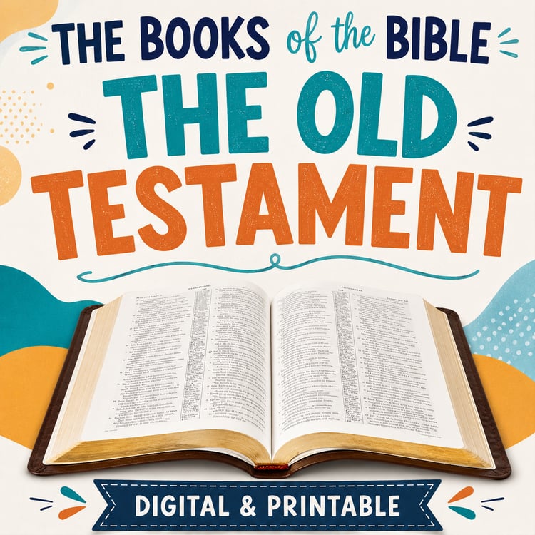Books of the Bible: Old Testament | Study Activities & Worksheets