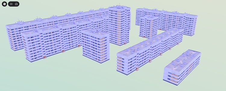Roblox Soviet block housing assets