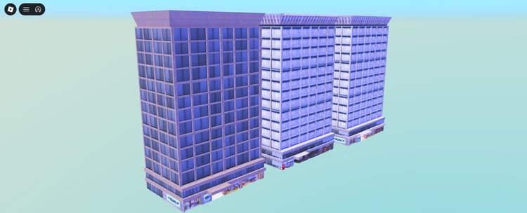 Roblox glass office building pack