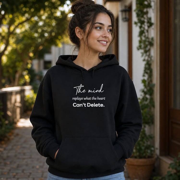 Mind Replays What Heart Cant Delete Hoodie