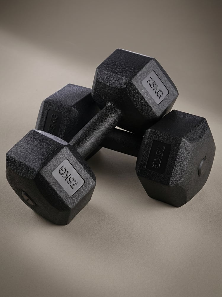 Hexagonal Dumbbells Set