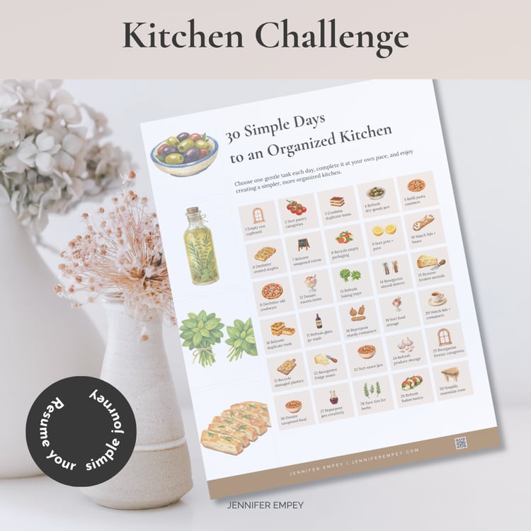 Kitchen Challenge Printable