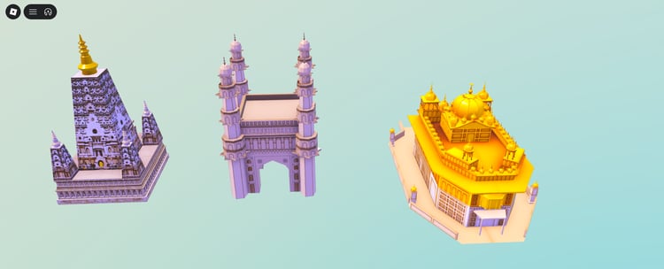 Roblox Indian heritage landmarks pack