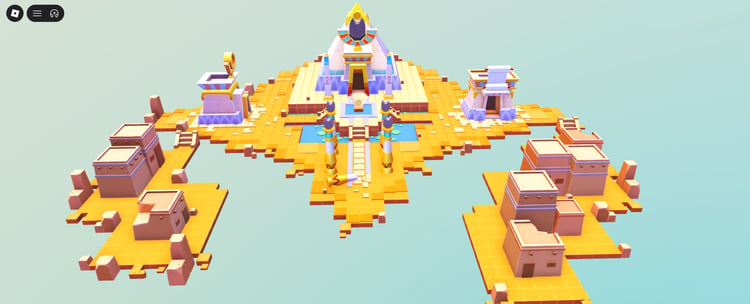 Roblox Egypt asset packRoblox low poly pyramid model