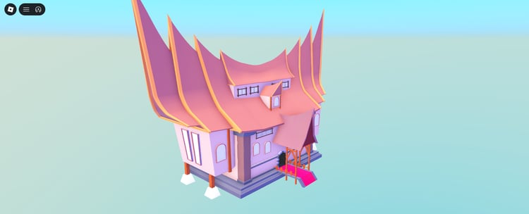 Roblox Indonesian traditional house