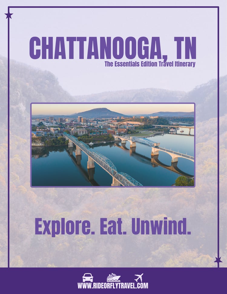 Chattanooga TN Essentials Edition Travel Itinerary PDF