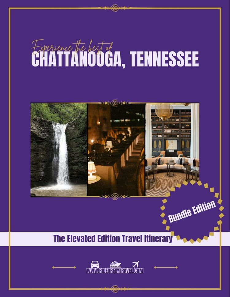 Chattanooga TN Elevated Bundle Travel Itinerary PDF