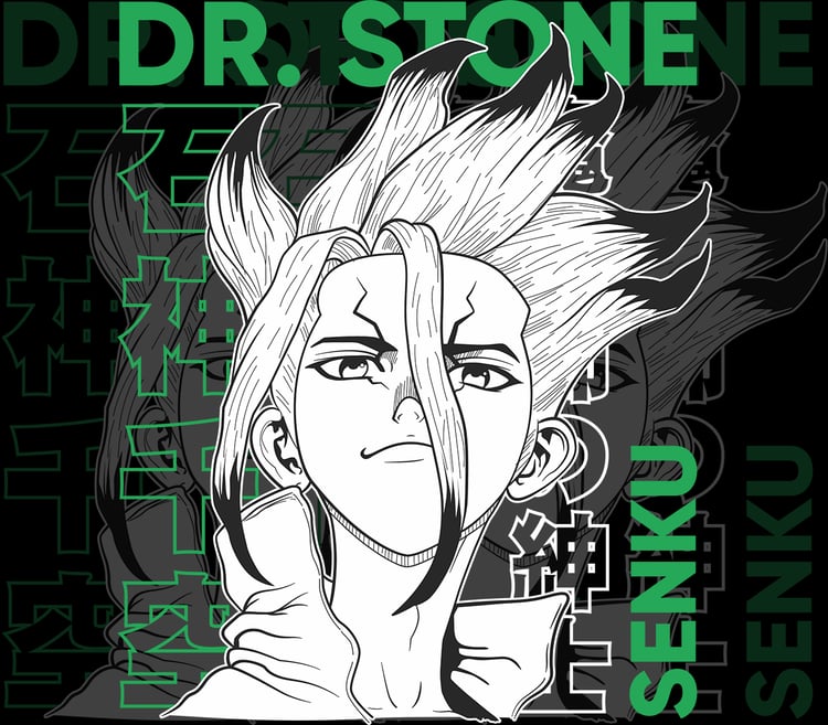 DESIGN ANIME Dr. Stone