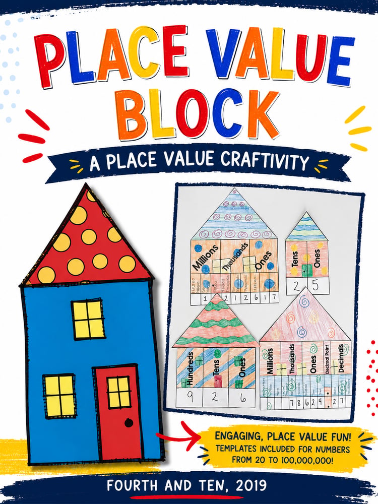 Place Value Block Craft | Hands-On Place Value Activity