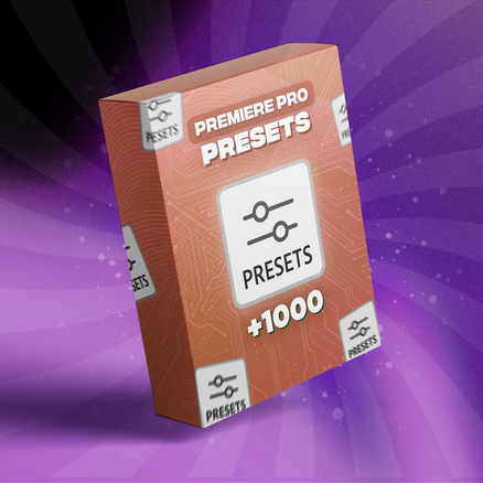 Pack de 1000 presets Premiere Pro avec animations in, out et effets prêts à l’emploi