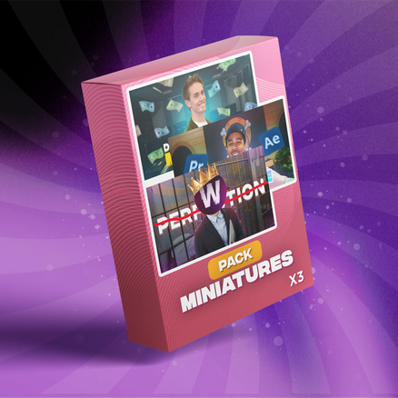 Templates PSD miniatures YouTube avancés pour créateurs et thumbnail makers