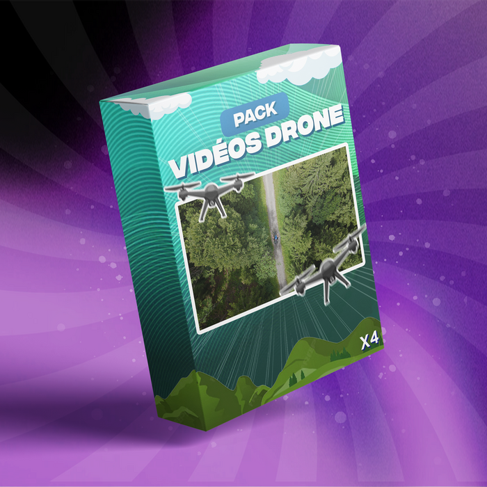 Rushs drone cinématiques de montagne et paysages naturels pour YouTube et réseaux sociaux