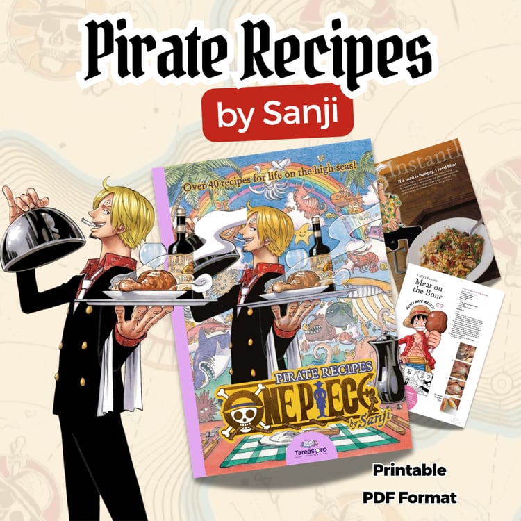pirate recipes by sanji, one piece pirate recipes by sanji pdf printable.