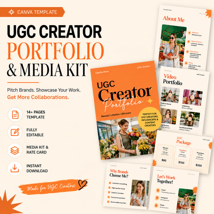 UGC Portfolio Template
