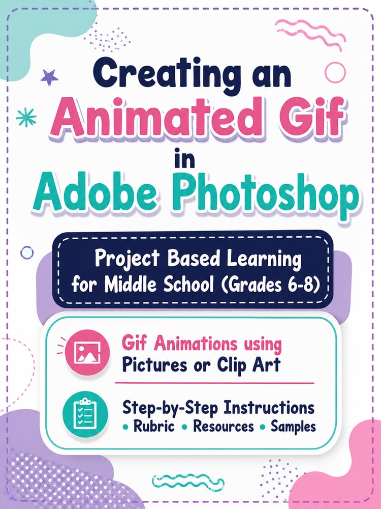 Creating an Animated GIF in Adobe Photoshop | Distance Learning Activity & Tutorial