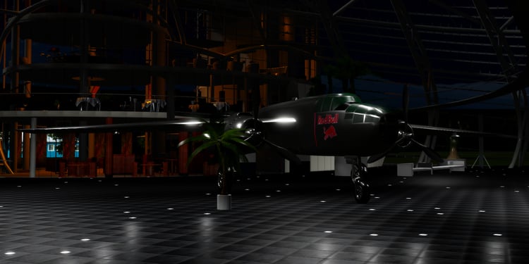 Roblox Red Bull Hangar map