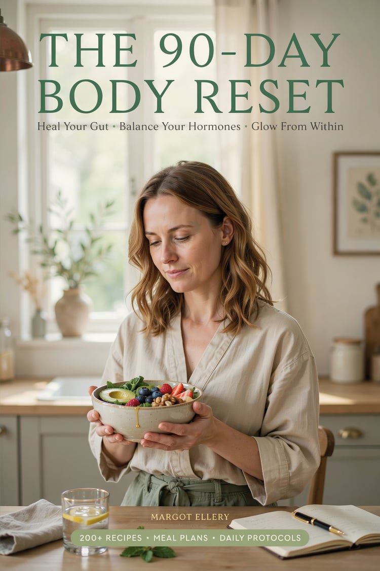 The 90-Day Body Reset: 200+ Recipes, Gut Healing & Hormone Balance for Lasting Energy & Glow