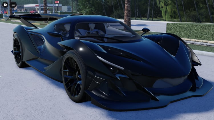 Roblox driveable sports vehicle