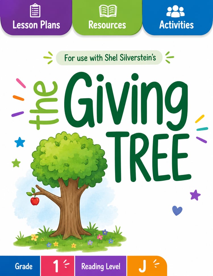 The Giving Tree by Shel Silverstein | Lesson Plans, Assessments & Reading Activities