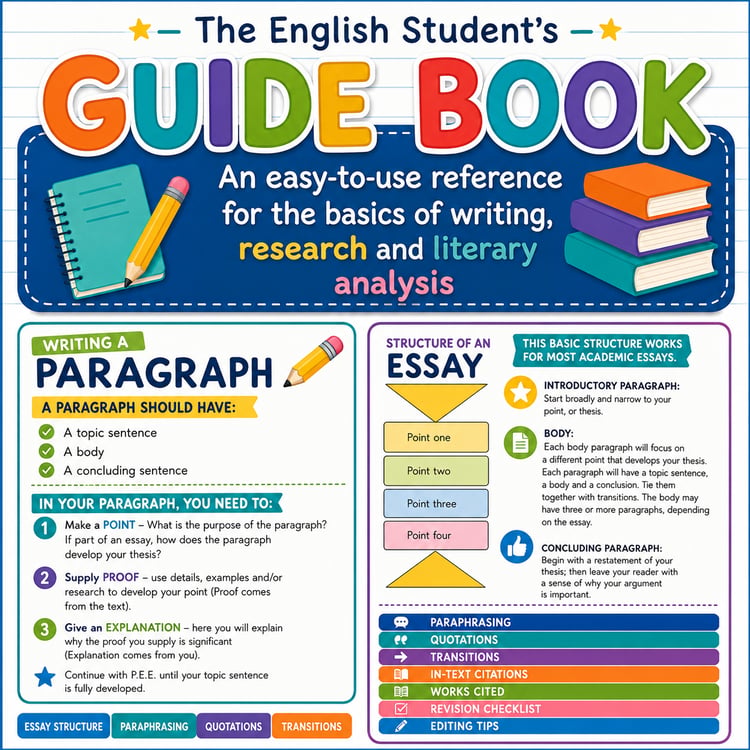 The English Student’s Guidebook to Writing, Research & Analysis