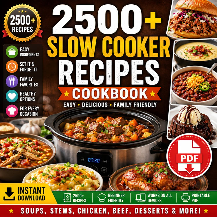 Slow Cooker Recipes Cookbook