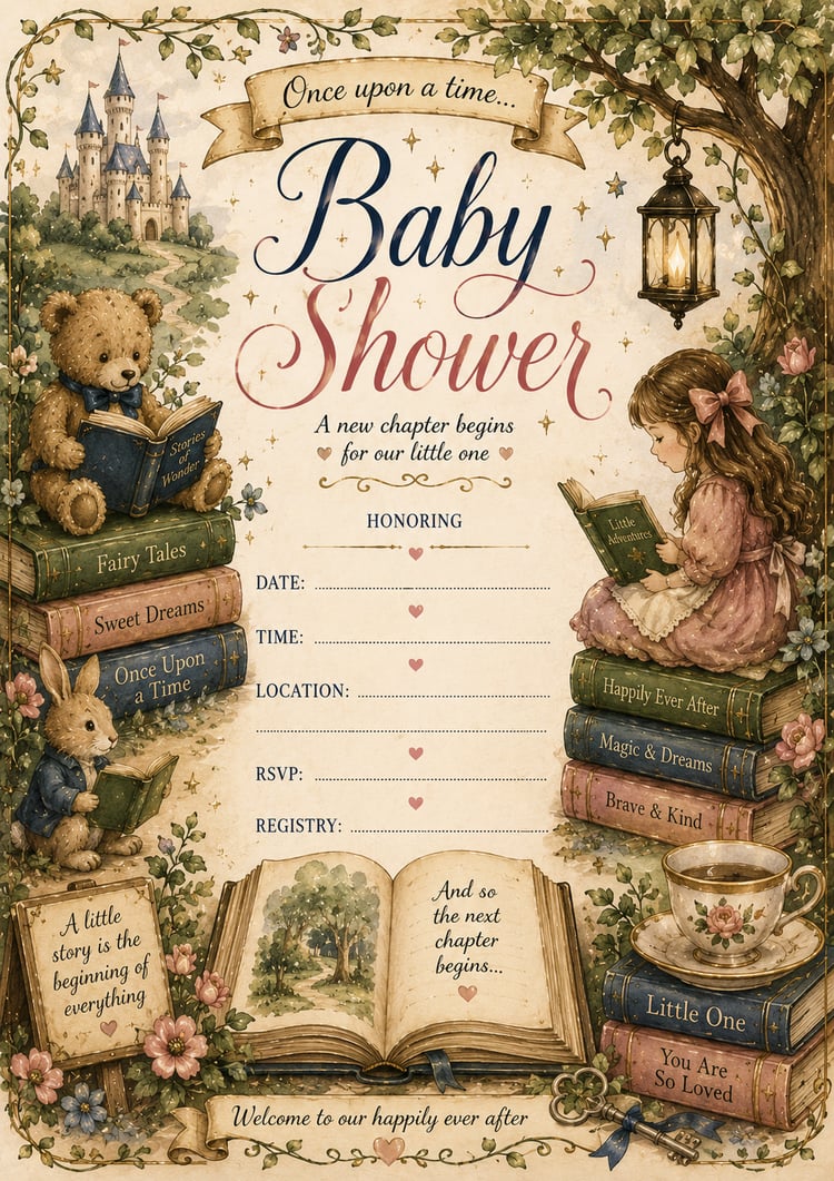 BookTok baby shower invitation, baby shower invite template, editable baby shower invitation, cozy baby shower theme, aesthetic baby shower invite, reading themed baby shower, library baby shower invitation, book lover baby shower, Pinterest baby shower i