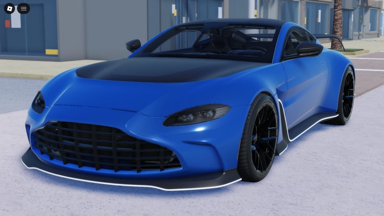 Roblox blue hypercar